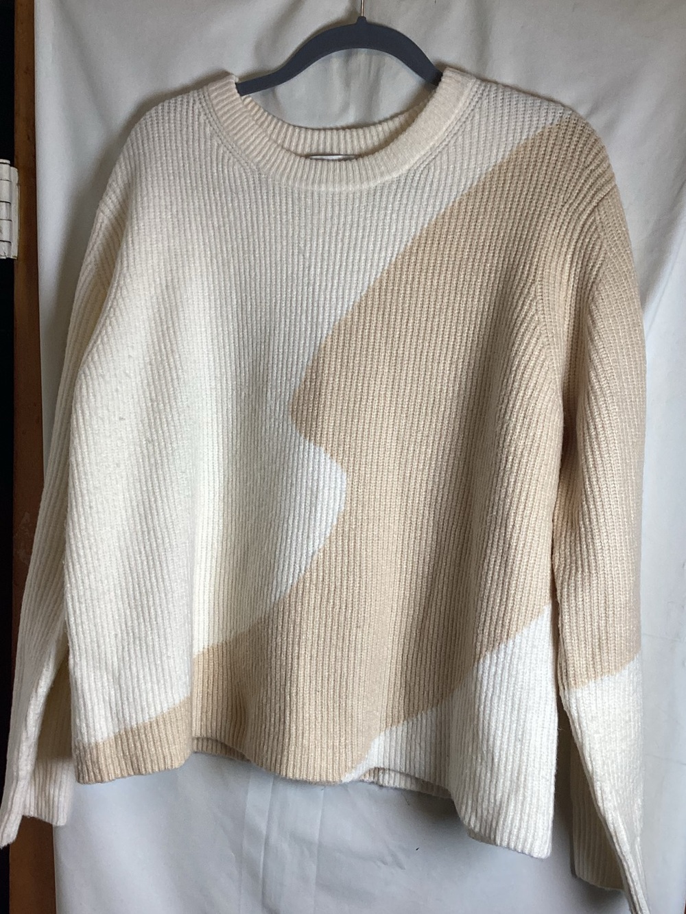 Derek Lam Collective SZ XL recycled polyester blend with 5% cashmere loose ,boxy